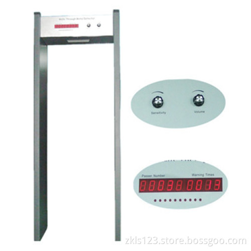 Hot Sales Single Zone Walk Through Metal Detector